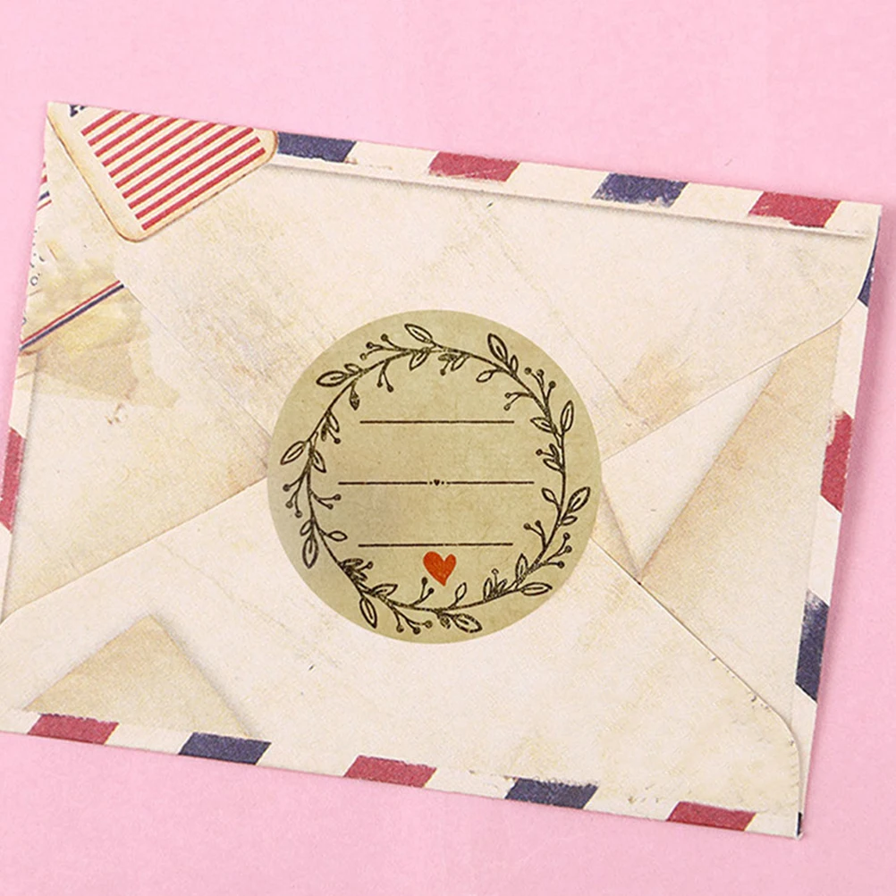 3 Rolls Kraft Paper Round Stickers Writable Baking Labels For Jars Mason Canning Bottles Food Containers Pantry Spice Jar Label