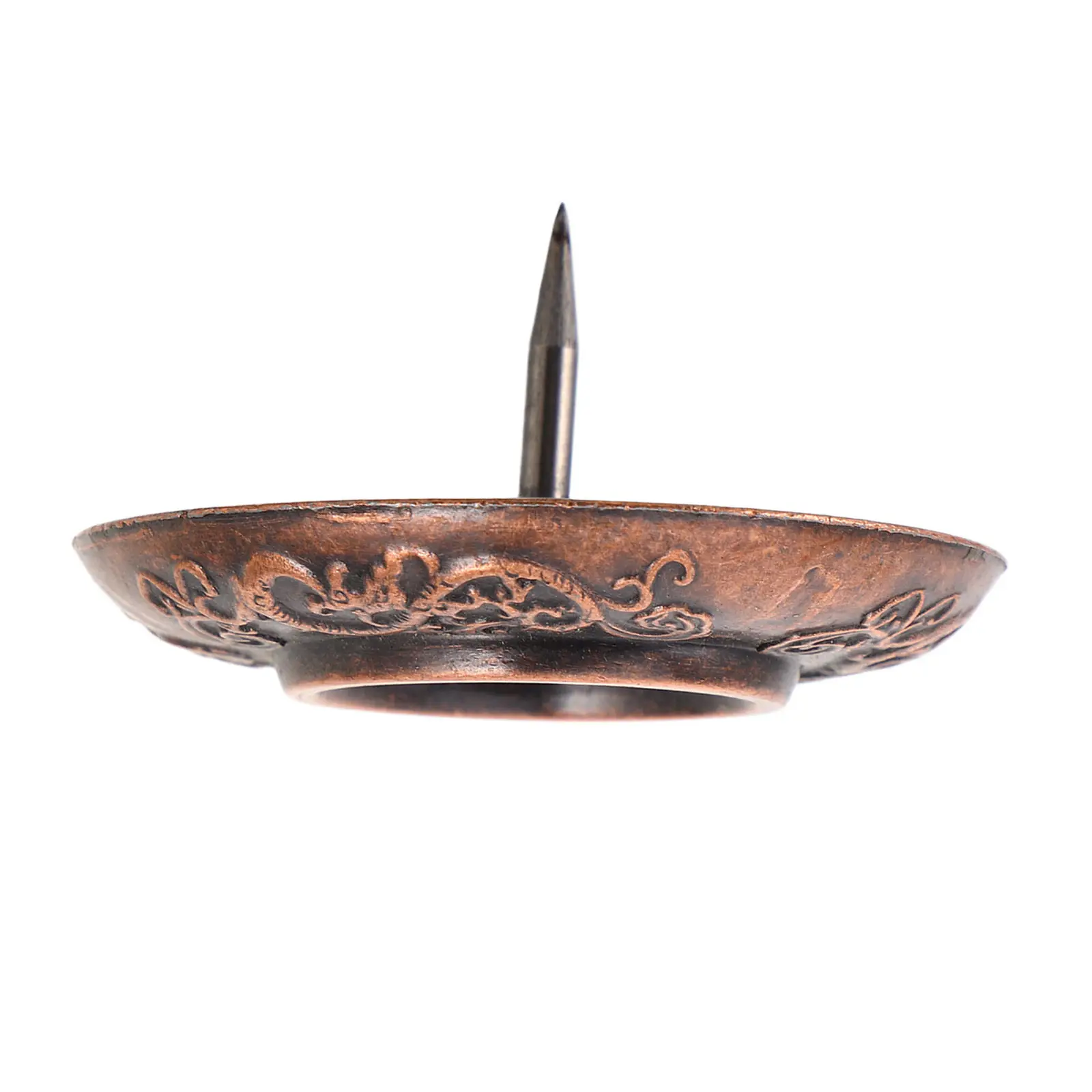 Moxa Holder Copper Burner Tray Stable Base Traditional Chinese Zodiac Pattern Aromatherapy Moxibustion Incense Stand