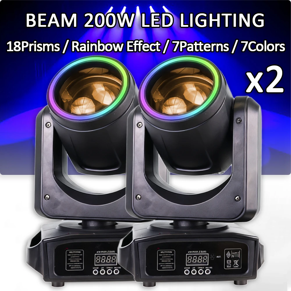 2Pcs/Lot 200W Led M… - image