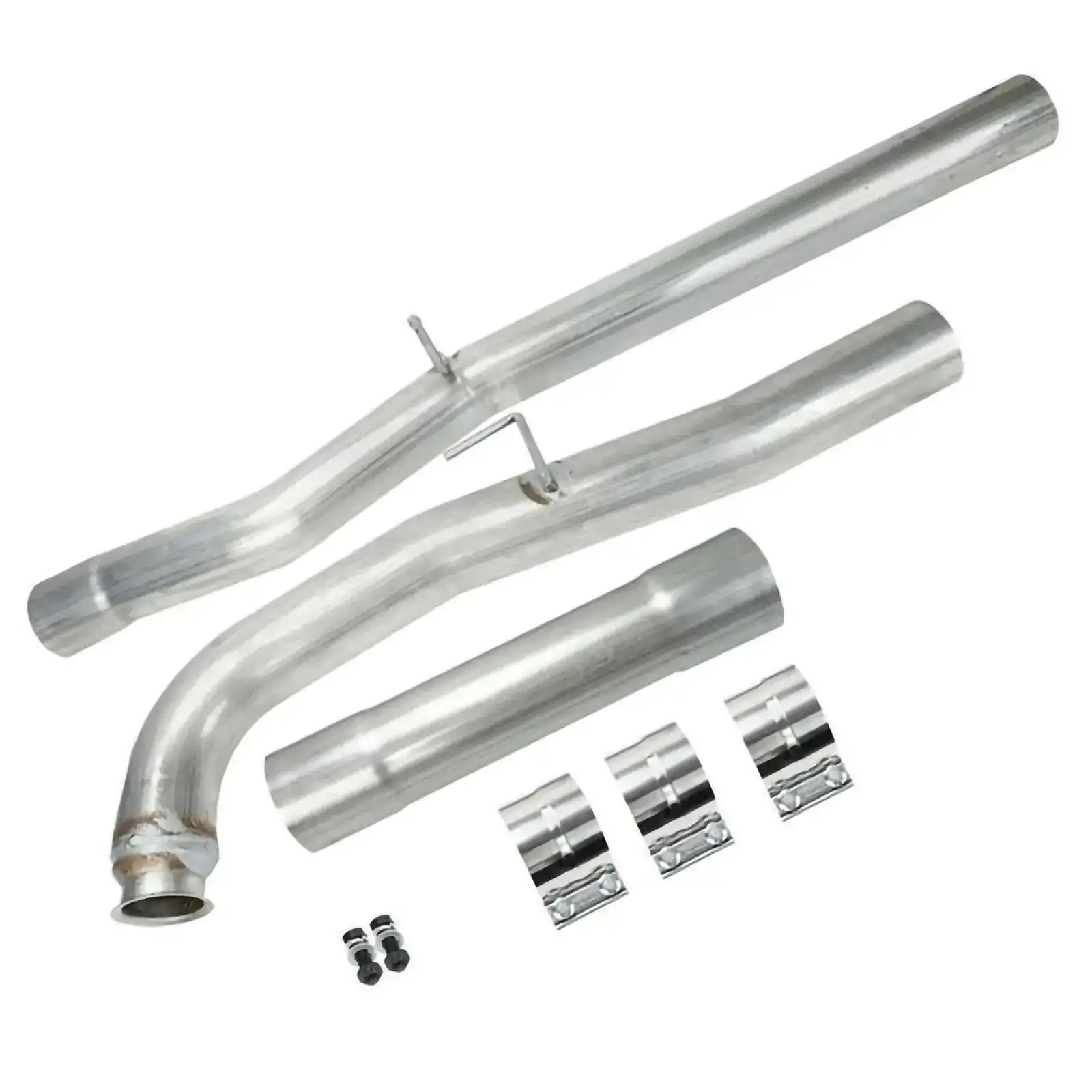 

Race Pipe For Chevy Silverado GMC Sierra 6.6L Duramax Diesel 2011 2012 2013 2014 2015 4" Exhaust Muffler Pipe Tube