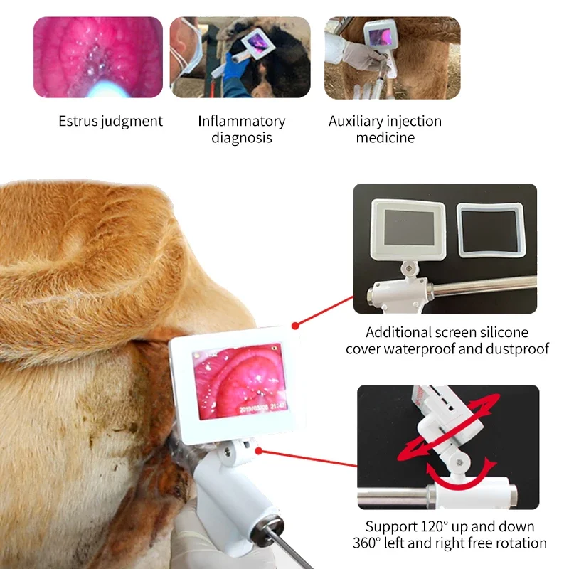 Portable Cow Visual Insemination Gun Constant Temperature Cow Visual Insemination Cow Artificial Insemination Device