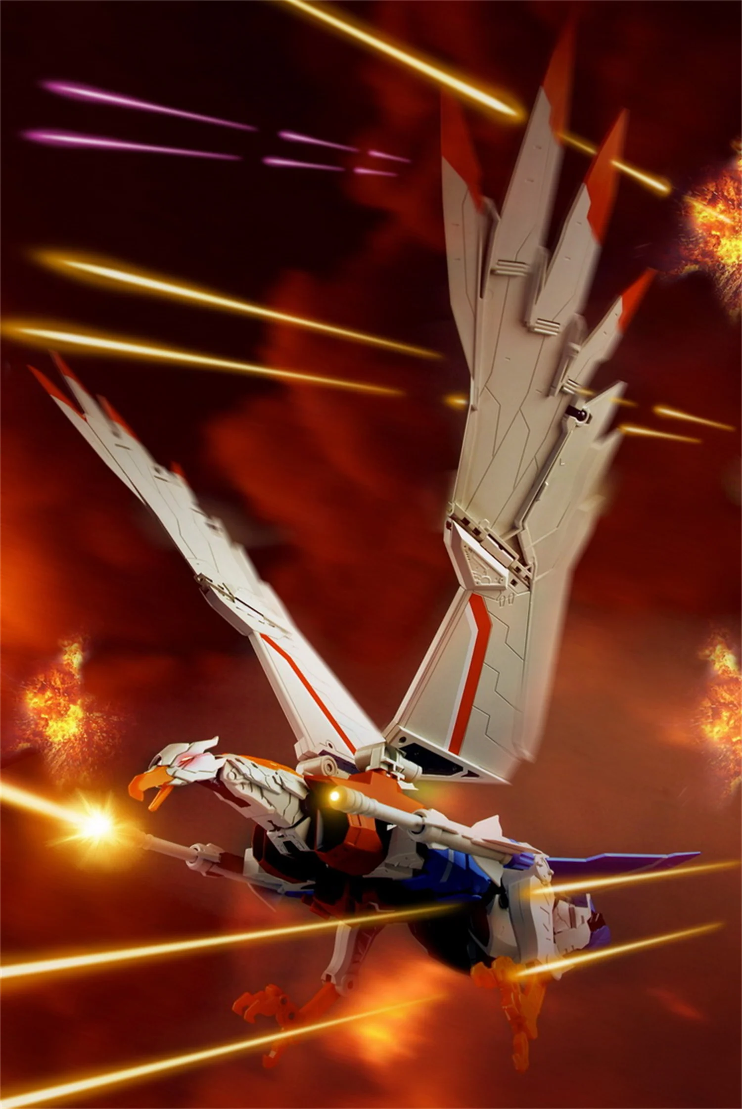 In Stock TT   PF-01 Red Falcon PF01 Starscream Red Spider Model Action Figure With Box