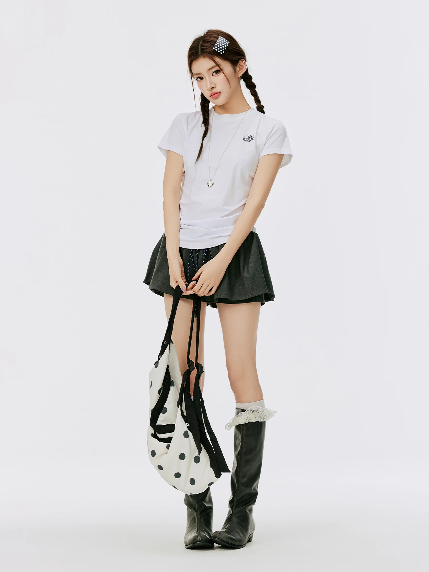 

Женская футболка Burgenland Modal с коротким рукавом, повседневная, спортивная, с укороченным рукавом, в корейском стиле, летняя, дышащая, топ