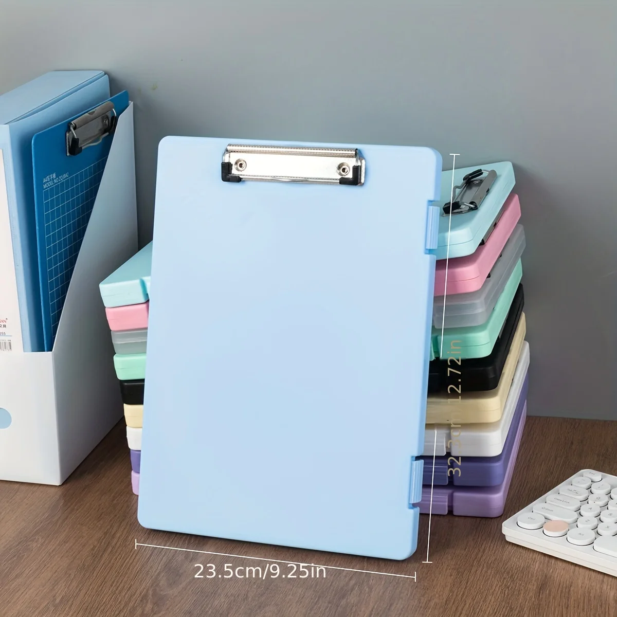 Memo Clip Board A4 File Clipboard Box Case A4 File Organizer File Storage A4 File Folder Minimalism Waterproof Writing Clipboard
