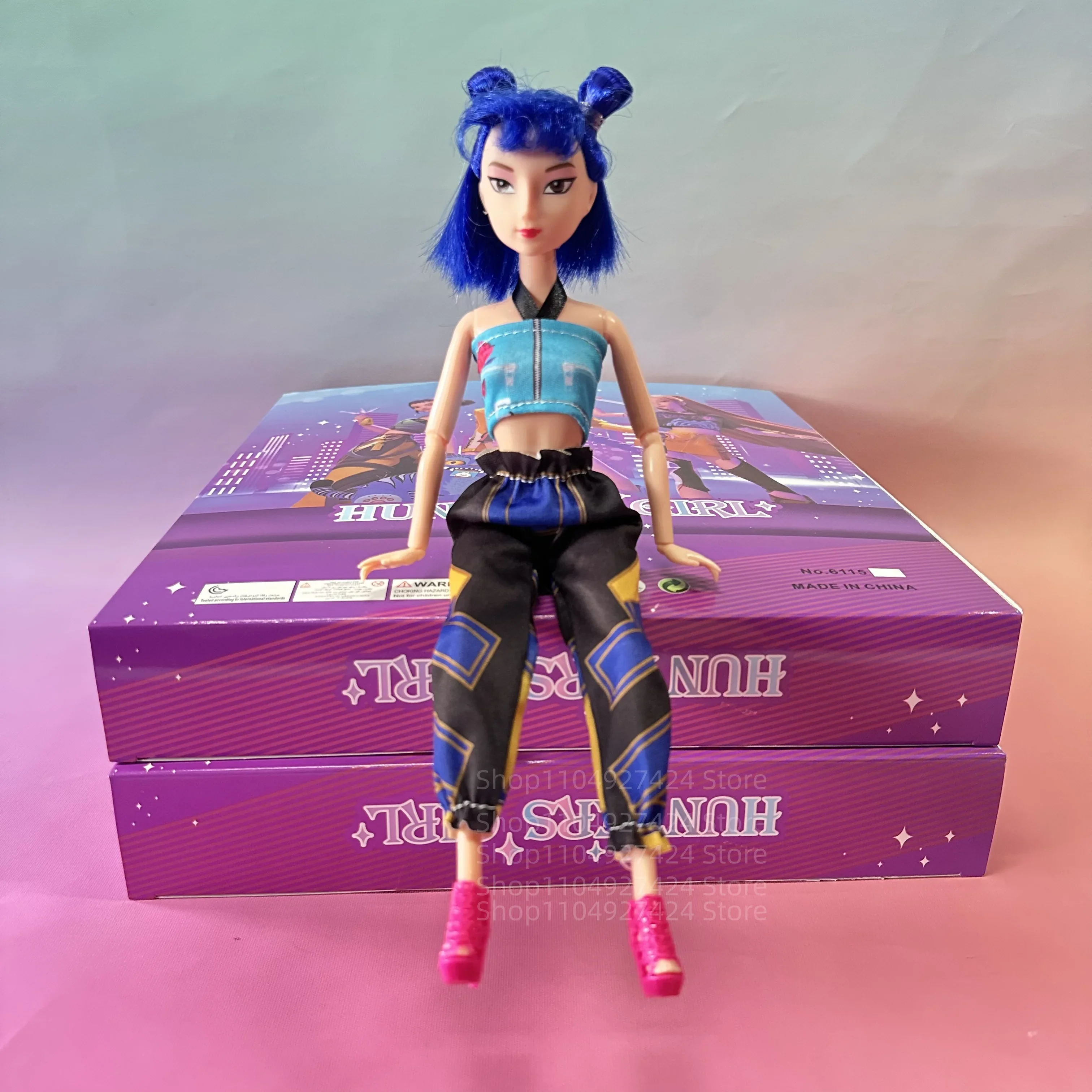 **** جديد Kpop شيطان الصيادين عمل الشكل دمية من الفينيل لعبة Kawaii هنتركس شخصيات كرتونية رومي ميرا زوي للأطفال هدية الكريسماس #1