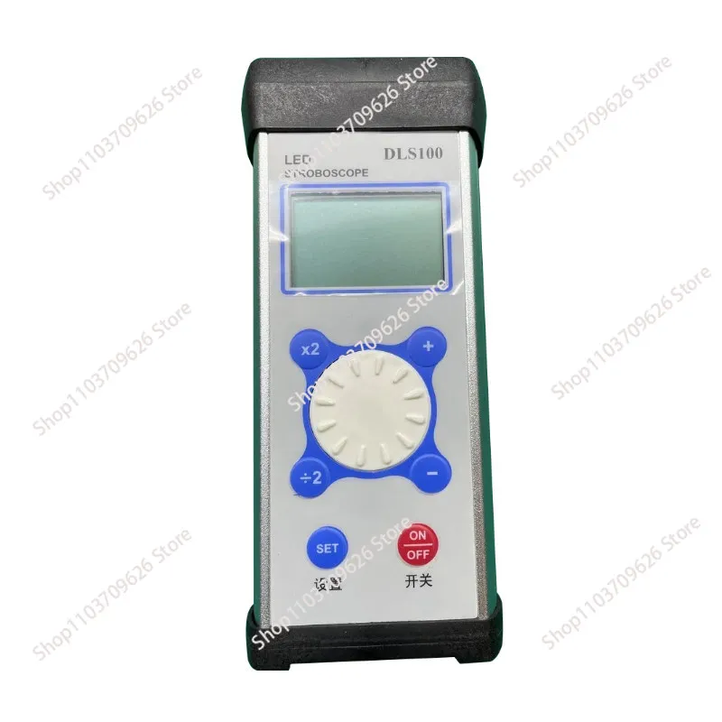 DLS100 strobe meter LED motor fan speed textile chemical fiber sewing and weaving double twisting machine flash tachymeter