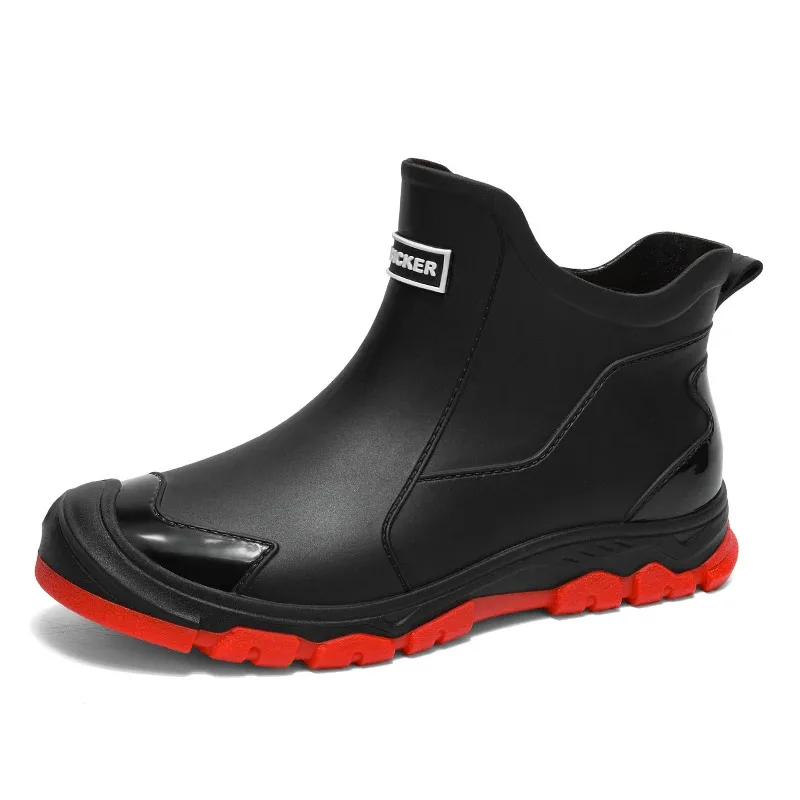 

Rain boots Men's casual sports shoes large-sized breathable chef men's shoes outdoor rain boots, waterproof anti-slip rain boots