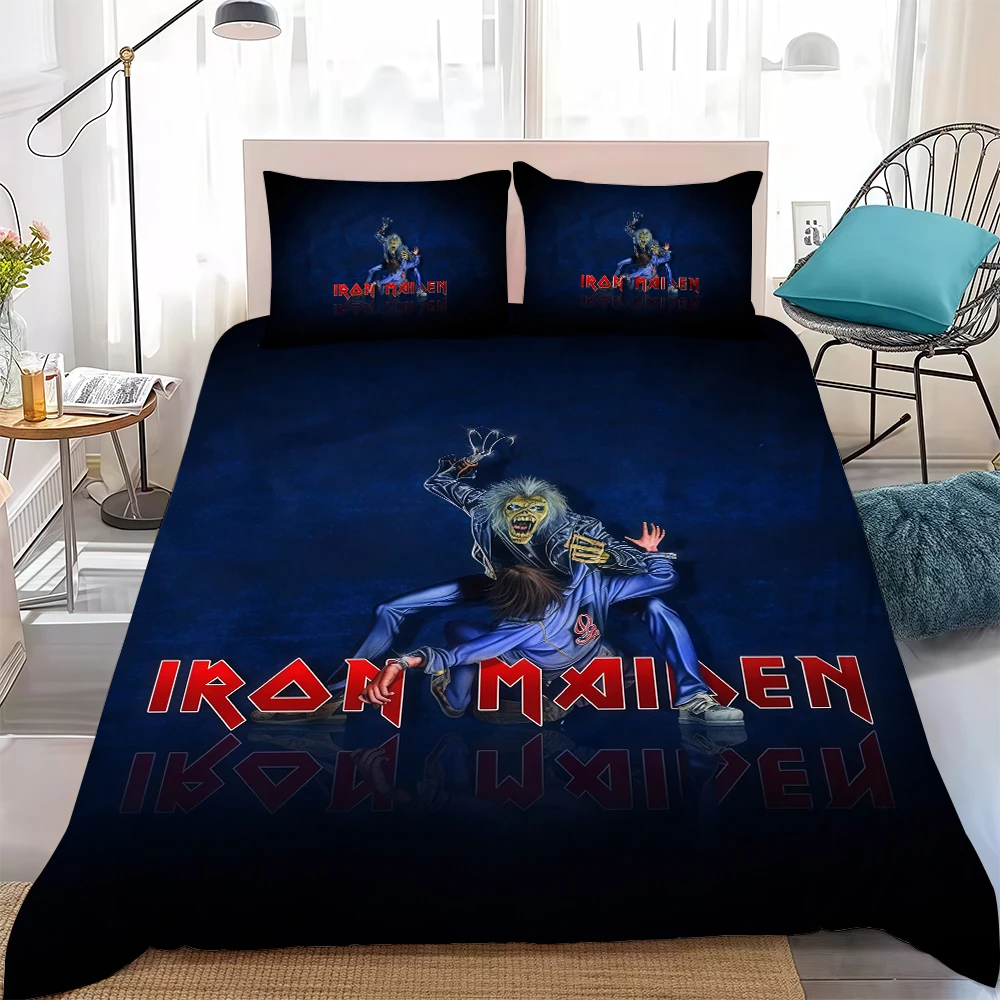 Iron Band M-Maiden Duvet Cover Set Home Style Bedding Soft Laundry Cotton Bed 3 Piece Set Student Dormitory Gift