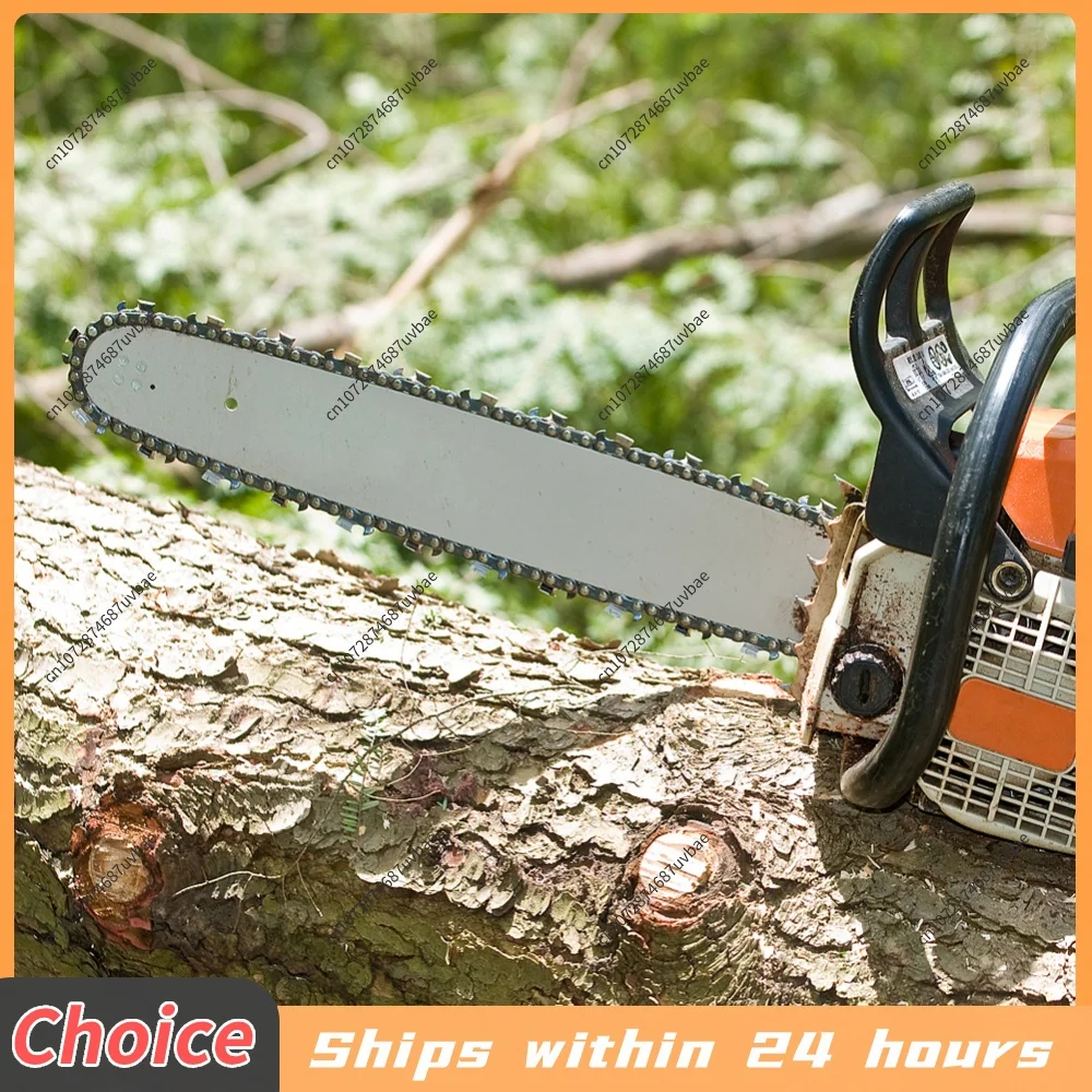 12 Inch Metal Chainsaw Chain 45 Drive Links Saw Chain Replacement 3/8inch Pitch Electric Chainsaw Chain for Wood Branch Cutting