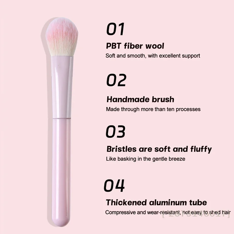 {HBA17} 1/8 個のメイクブラシ ファンデーション アイシャドウ ブラッシュ 化粧ブラシ ソフトヘア メイクアップツール バッグ付き〔YY26〕