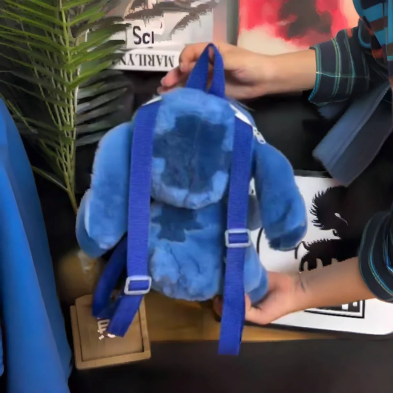 Sac à dos en peluche de dessin animé, Double sac à bandoulière, poupée canard Steeley, cadeau d'anniversaire pour meilleur ami, jouets en peluche