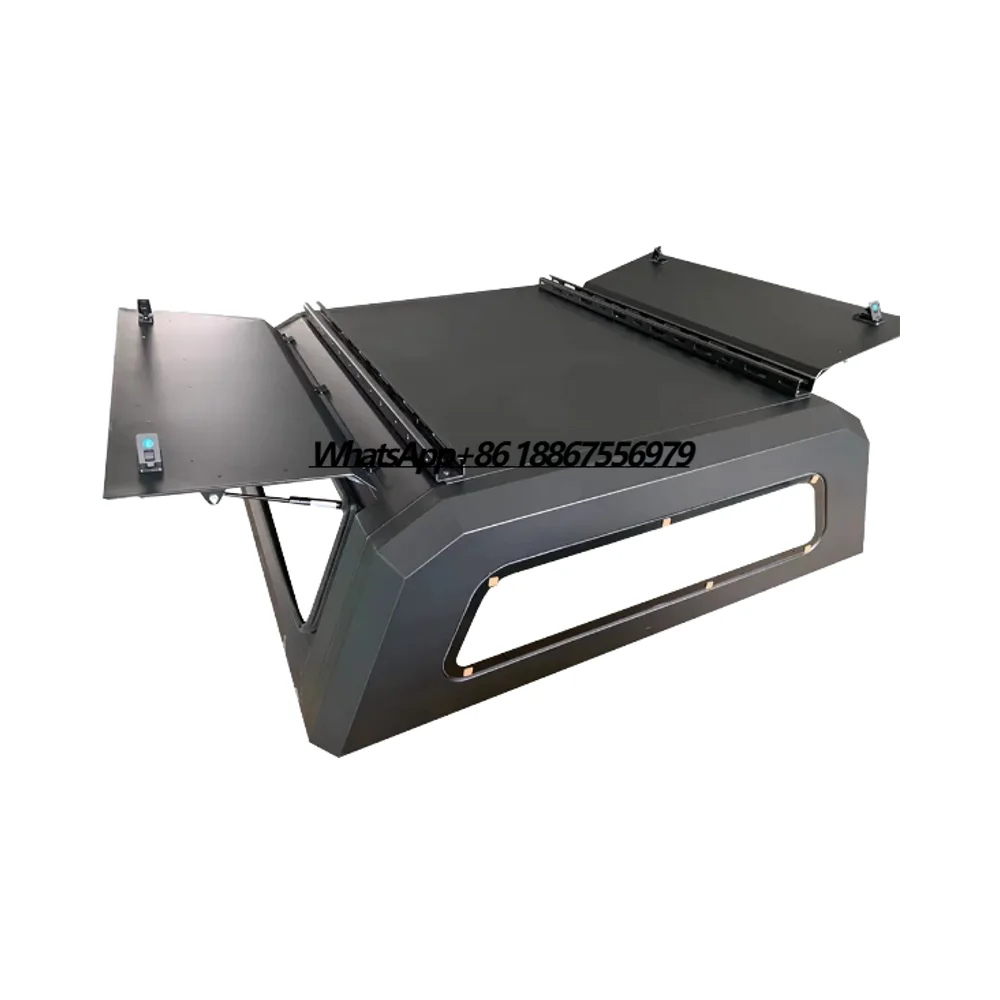

Luxury Metal Canopy Hardtop for 2023 Ford Ranger Extra Cab 4x4 Accessories Truck Camper Secure Storage Car Tent