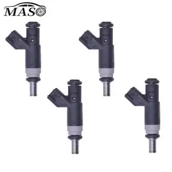 4pcs Fuel Injectors 04891577AC Fit for Jeep Patriot Compass Chrysler 200 Sebring Dodge Avenger Journey Caliber 2.0L 2.4L I4
