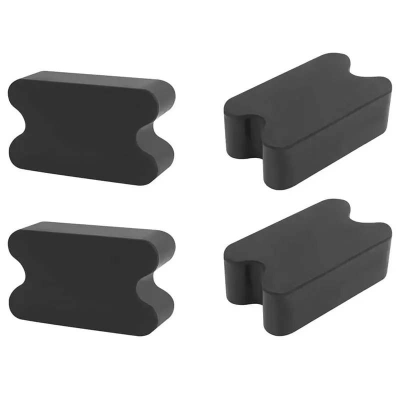 SOFT-4PCS Rubber Coil Spring Spacers For 2
