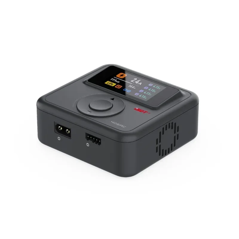 ISDT 405AC 60W 5A Smart Charger (XT60) - Supports 1-4S LiFe/LiHv/LiPo, 1-7S Pb, 1-12S NiMH/Cd Batteries