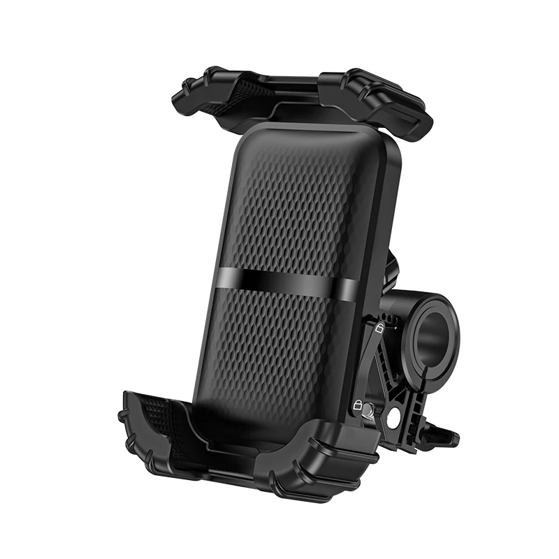 AliExpress NONE Dormin Anti-Vibration Phone Mount for Motorcycle Scooter Bike Handlebar GPS Holder Shockproof Bracket for Food Delivery