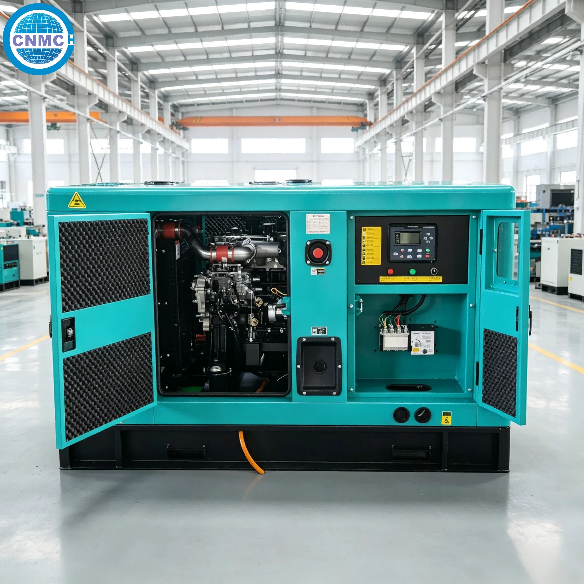 30KW 50KW 80KW 100KW Diesel Generator 110V 220V 380V Electricity Generator Cummins Three-Phase Generator Set CE Certified