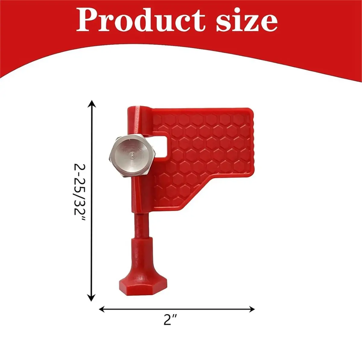 AVAR15PPT Pivot Pin Installation Tool Red Portable Pin Assist Tool for Quick Assembly & Field Maintenance