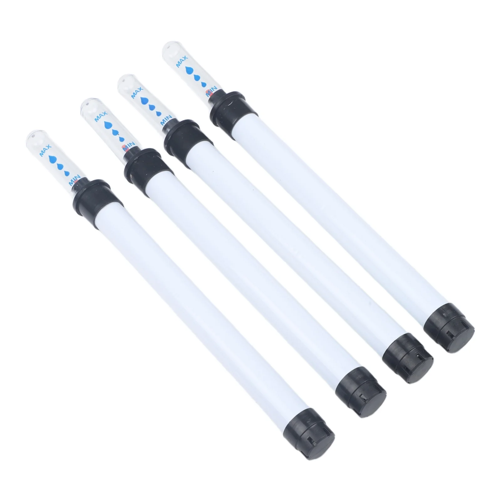 4pcs White Water Level Indicator Buoy Display With Scale For Flower Pots Plant Watering Tank Pool Level Check Garden Tools