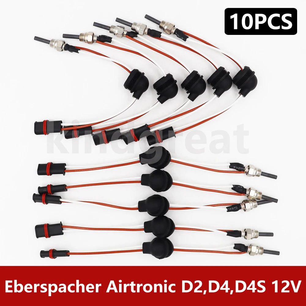 

10PCS/Lot 64-72W Diesel Air Parking Heater Glow Plug 252069011300 For Eberspacher Airtronic D2,D4,D4S 12V Heaters