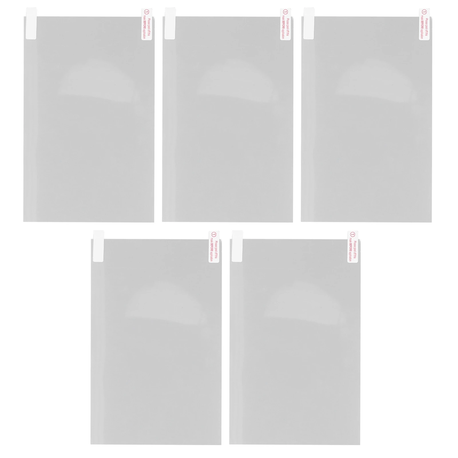 5 Pcs 8.9 Inch Screen Protector High Light Transmittance HD PET Protective Film for Photon MonoX 4K 3D Printer