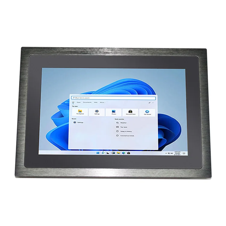 10.1 Inch IPS LCD Touch Screen Monitor with Android Industrial Panel PC for Desktop Use Wall Mountable