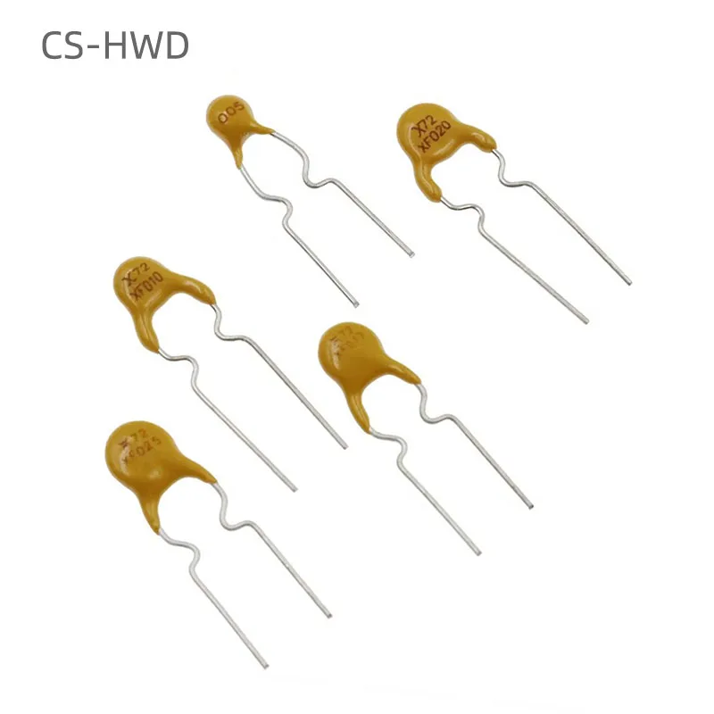 10PCS Self-Recovery Fuse PPTC RXEF005-RXEF500 RXEF030 RXEF050 72V 60V 0.05A-5A
