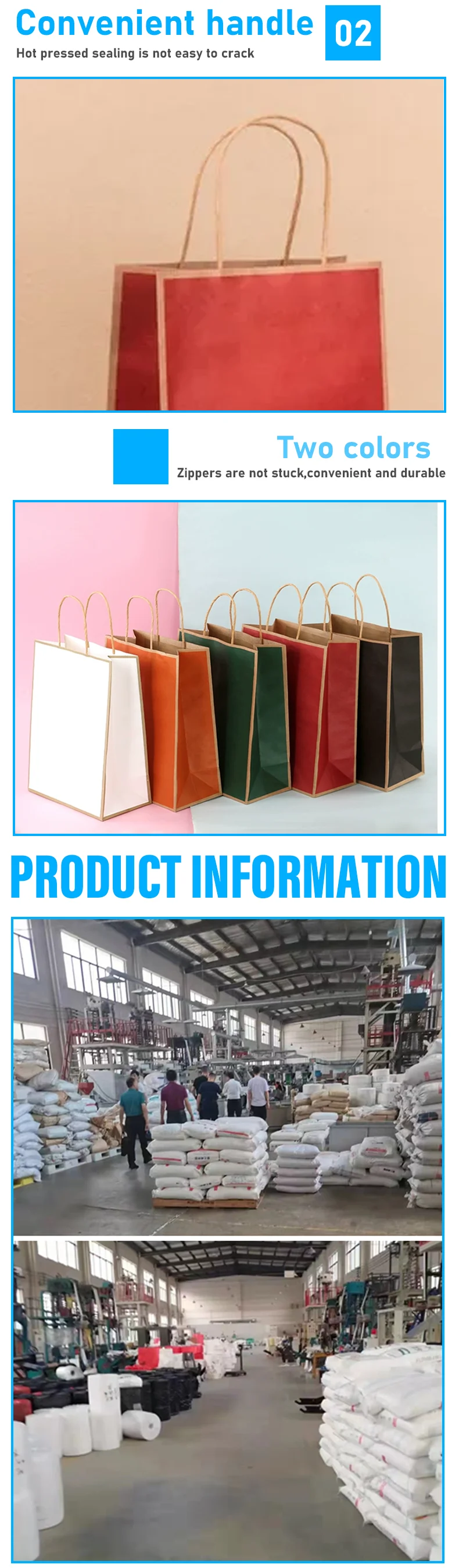 50 Stück Kraftpapiertüten, individuelle goldumrandete Handtaschen, Verpackungstüten für Milchtee, Backwaren, Brot, Geschenke, Ladenaktionen, Logodruck möglich – Detail 3