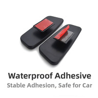 Adjustable Wide Angle Rearview Mirror for Car Blind Spot Elimination with Strong Secure Backing for Reliable Installation