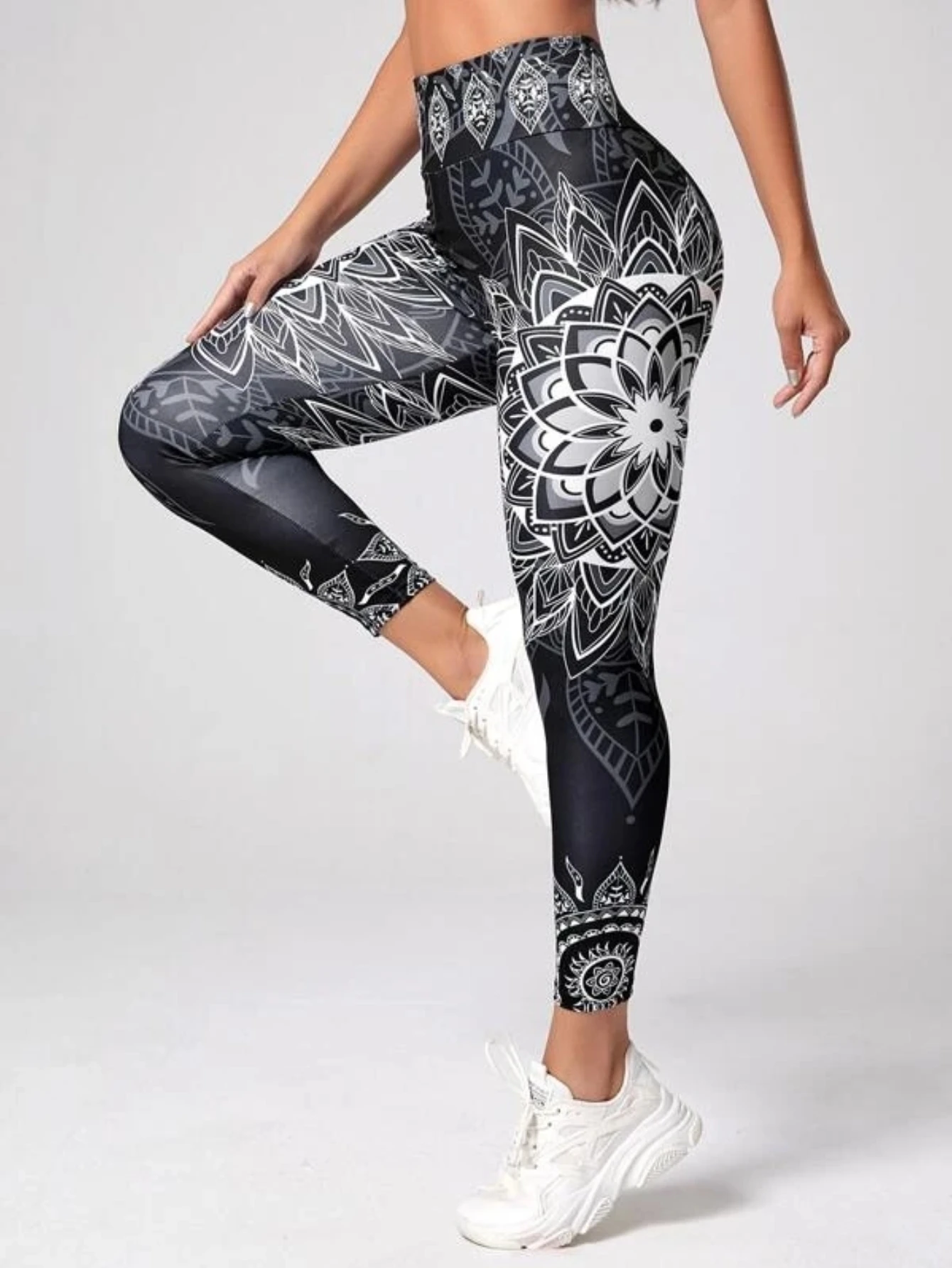 Kaleidoscope Printed Leggings Women Yoga Pants High Waist Booty Lifting Leggings Pants Clothing Fitness Wear Purchasing Agent