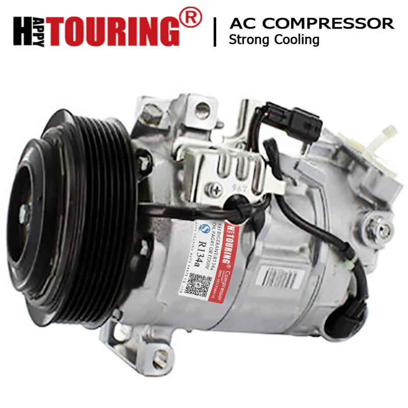 Air Conditioner AC Compressor for Nissan X-TRAIL Qashqai J11E Renault Scenic 926004EB0A 92600-4BE0A 4471606893 926004EF0A