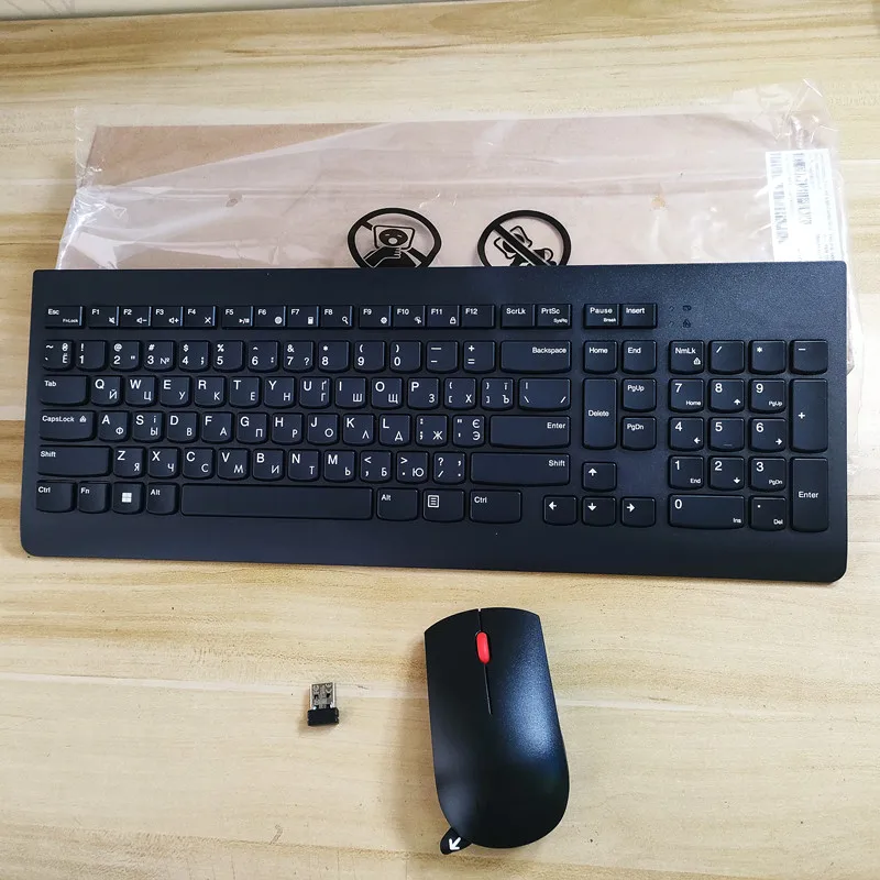 Russian layout KBRFBU71  wireless ultra-thin  keyboard and mouse For Lenovo 510 Laptop desktop