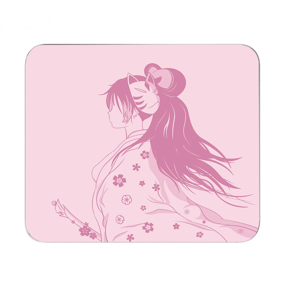 Balance Gaming Mouse Pad Art Line Anime Girl Mousepad E-Sports Mouse Mat Gamer Desk Mat Premium Keyboard Pad Non-Slip Table Mats