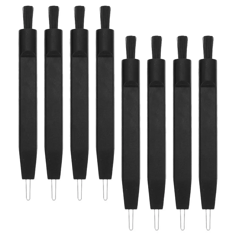 

Набор для чистки слуховых аппаратов из 8 предметов: U-образные крючки-щетки и мини-щетки для очистки мелких отверстий для ухода за слуховыми аппаратами от пыли