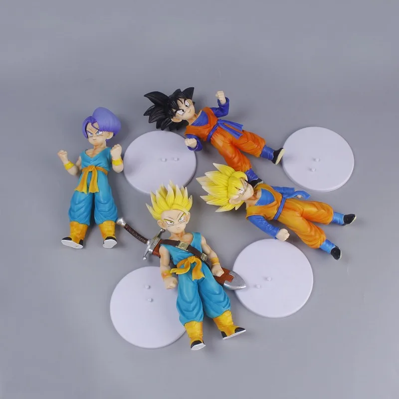 Dragon Ball Anime Figure Torankusu Goku Saiyan Action Figures toys model Statue Collection Pendant Desktop decoration boys Gifts