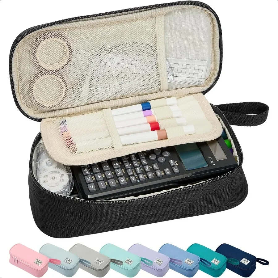 ペンケース ポーチ ボックス バッグ スクール用品 女子 男子 可愛い プレッピー 大容量 エステティック ペンオーガナイザー 新学期