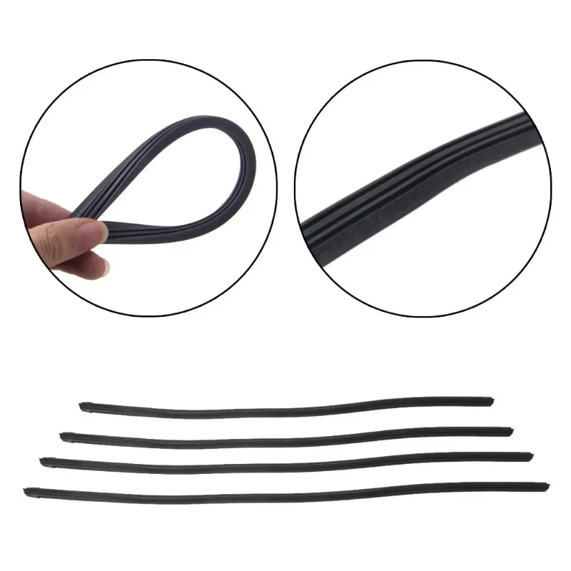 

Car Wiper Blade U Hook Universal Frameless Bracketless Rubber Car Windshield Wipe Blades 14"16"17"18"19"20"21"22"24"26"