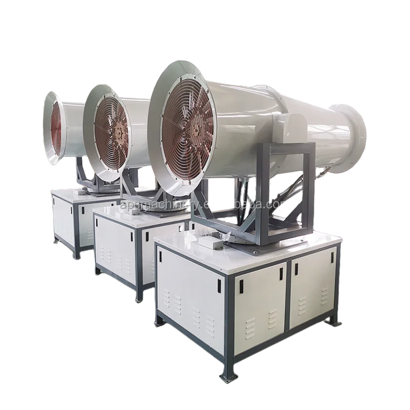 

20m 25m 30m Water Saving Mist Fog Cannon Dust Control Fog Cannon Dust Suppression Agricultural Fog Cannon Machine Industrial