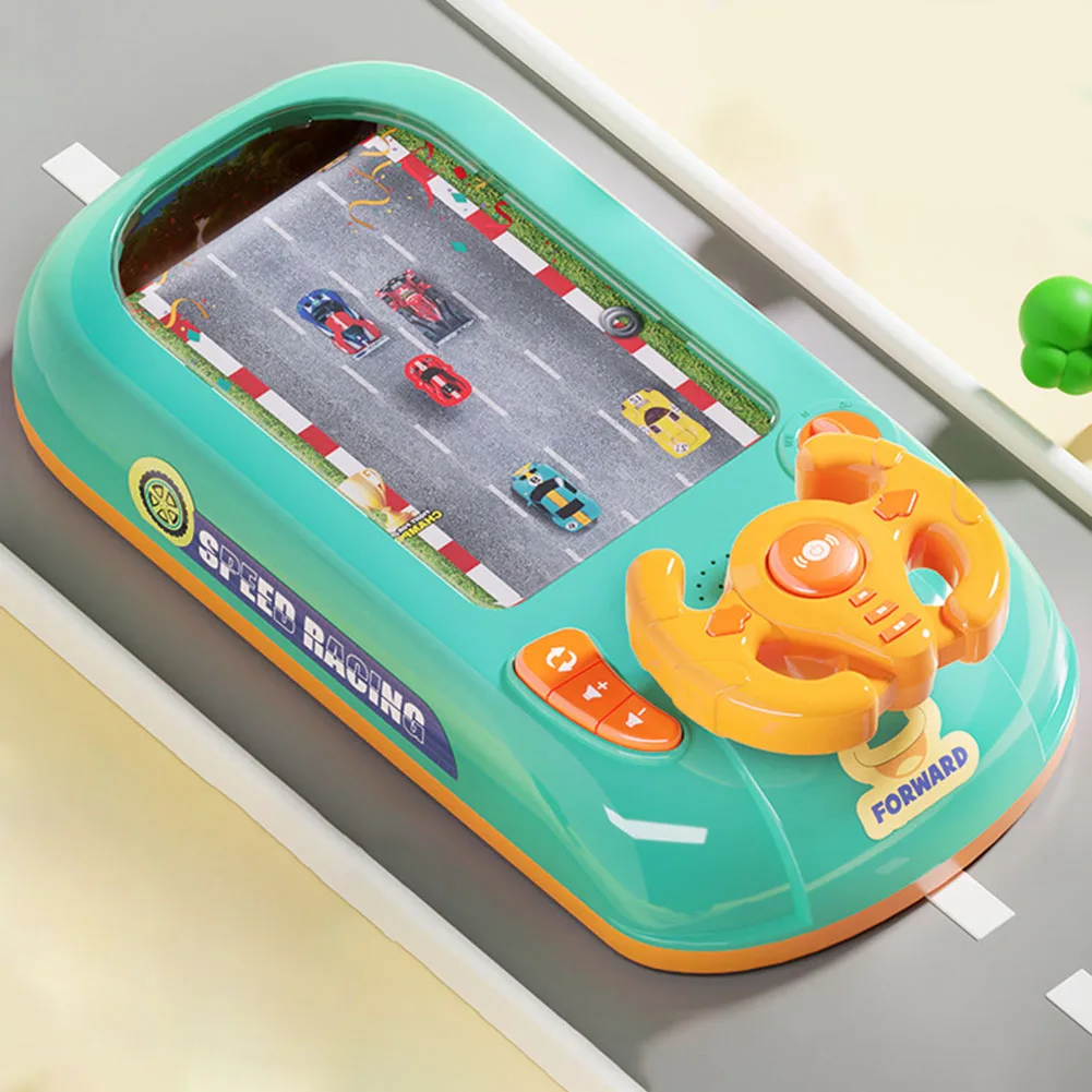 Fahrsimulator-Spielzeug, batteriebetrieben, Radsimulation, Fahrspielzeug, pädagogisches elektrisches Tischspiel, interaktiv für die Vorschule