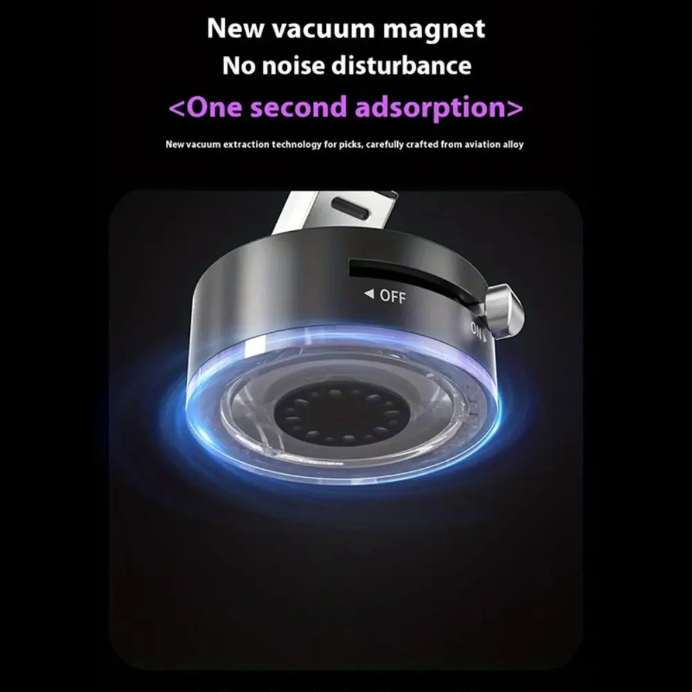 High Quality Vacuum Magnetic Phone Holder Double Sided Rotation Car Navigation Bracket Suction Cup Adjustable Adsorption Bracket