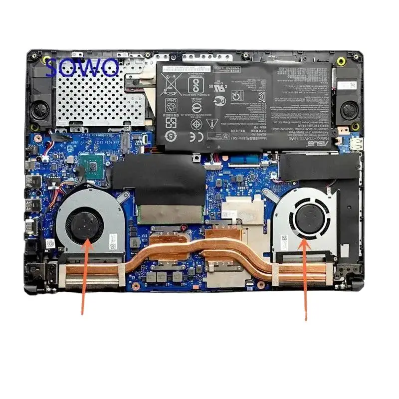 Wyoresty nouveau ventilateur CPU pour ordinateur portable pour Asus TUF gaming A15 fa506ii F15 fx506li fx506lh G tx1650ti FCN fmlb 13nr00s0m10011 FMCA @