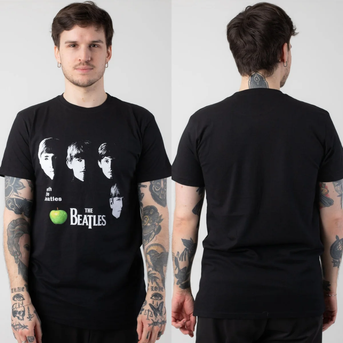 Fit The Beatles Graphic Cotton T-shirt Unisex Summer Short Sleeve Fashion Brand Tee Luxury Casual Vintage Tees