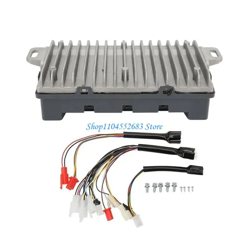 Y6GD High Moment Sine Waves Controllers 800W 2000W Rating IP67 Waterproof Housing Interfaces Programmable For Electric Vehicles