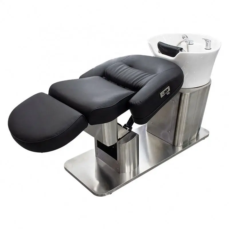 Suessen Luxury Shampoo Massage Chair Spa Bed Salon Furniture Washing Chairs With Bowl Beauty Shampoo Bed