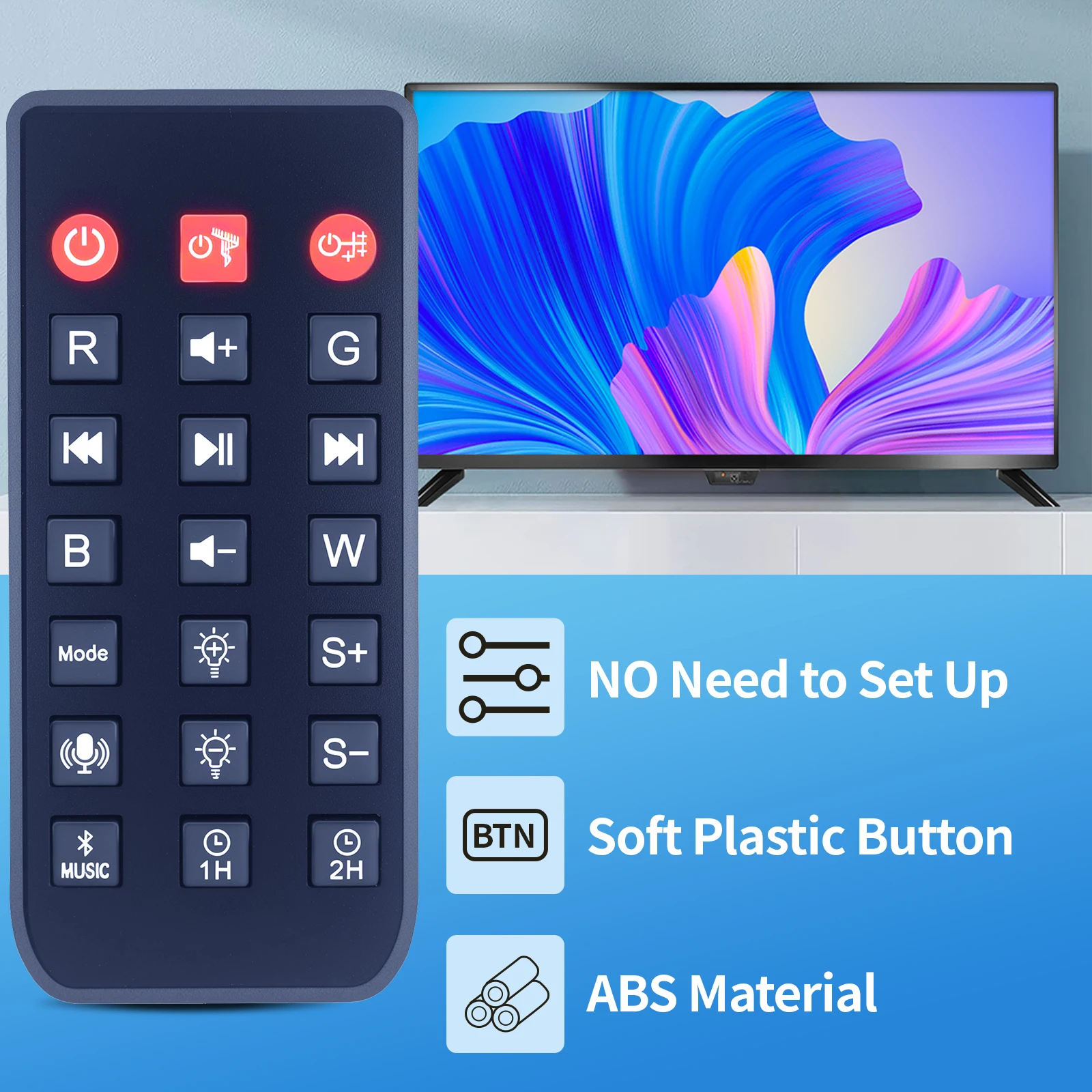 Télécommande pour projecteur Rossetta Star, veilleuse Galaxy RT009