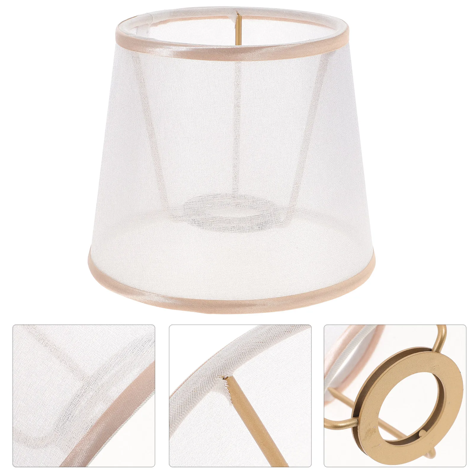 

Сменный тканевый абажур простого дизайна для настольных, прикроватных и подвесных светильников, декоративный чехол, аксессуары, абажуры