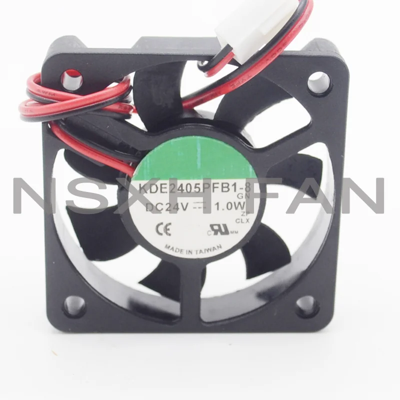 

1Pcs New 50mm 5010 24 v 1.0 W KDE2405PFB1-8 2 Line Cooling Fan