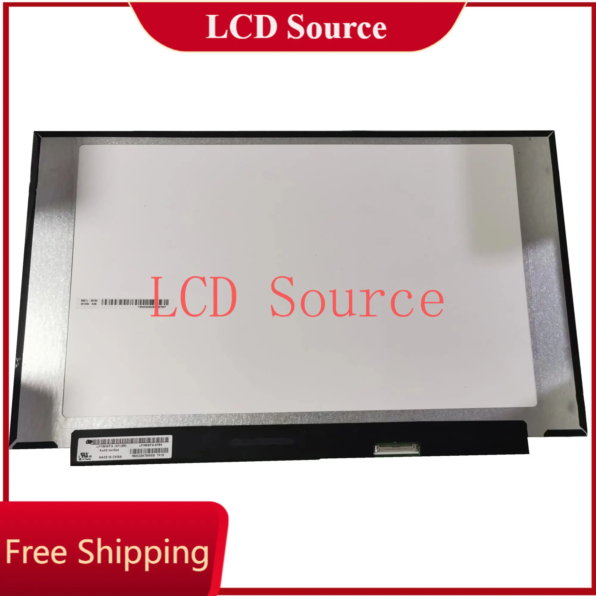 

LP156WFG SPB5 SPB2 SPK1 SPF2 SPF1 SFP3 NV156FHM-NY4 N4N B156HAN08.0 15.6" Slim LED matrix 144hz IPS FHD laptop lcd screen panel