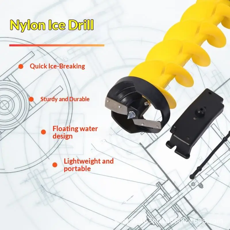 Ice Auger150MMX950MM/ 150MMX750MM  Length Electric Ice Fishing Auger Drill Bit