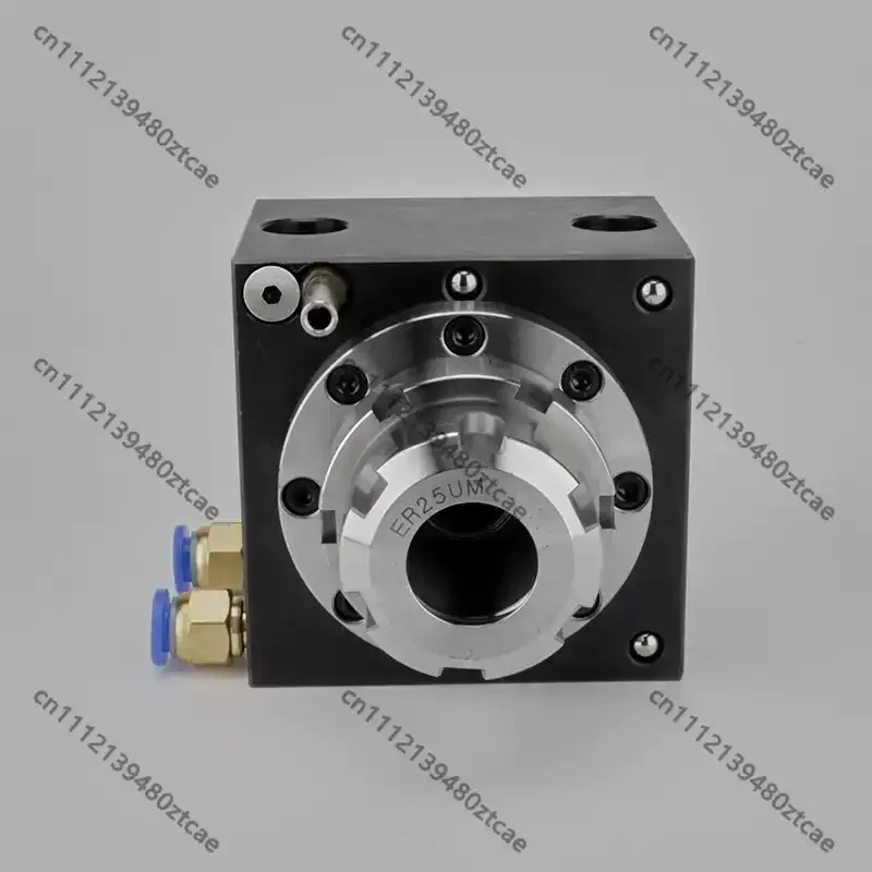 ER25 High Speed High Precision Mechanical Spindle, Non-power Spindle Power Head for Turning Milling Composite Machine